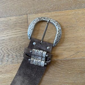 LEATHEROCK leather belt